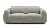 Laila Power Reclining Sofa With Headrest Adjustment