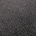 Black leather swatch