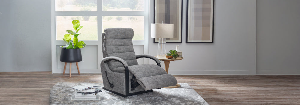 Rocker Recliner with Adjustable Headrest