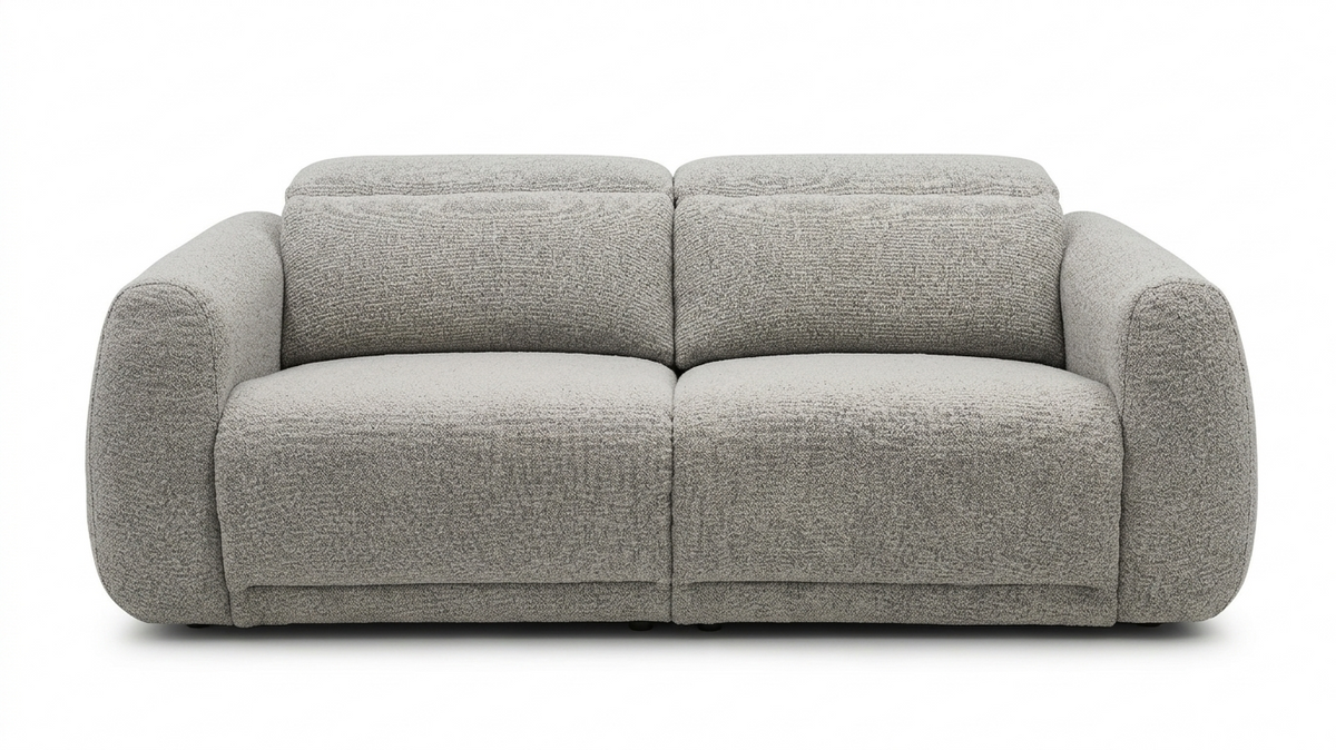 Laila Power Reclining Sofa With Headrest Adjustment