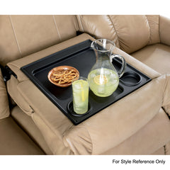 Pinnacle Reclining Sofa w/Table