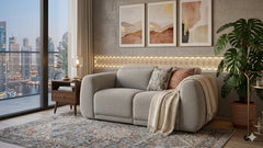 Laila Power Reclining Loveseat With Headrest Adjustment